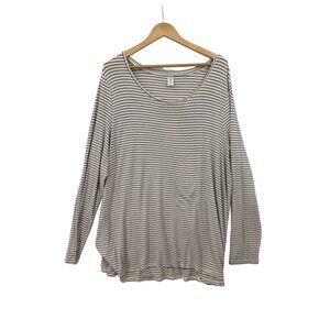 Old Navy Luxe Top Blouse Shirt‎ Womens XXL Casual Comfy Corpcore Teacher